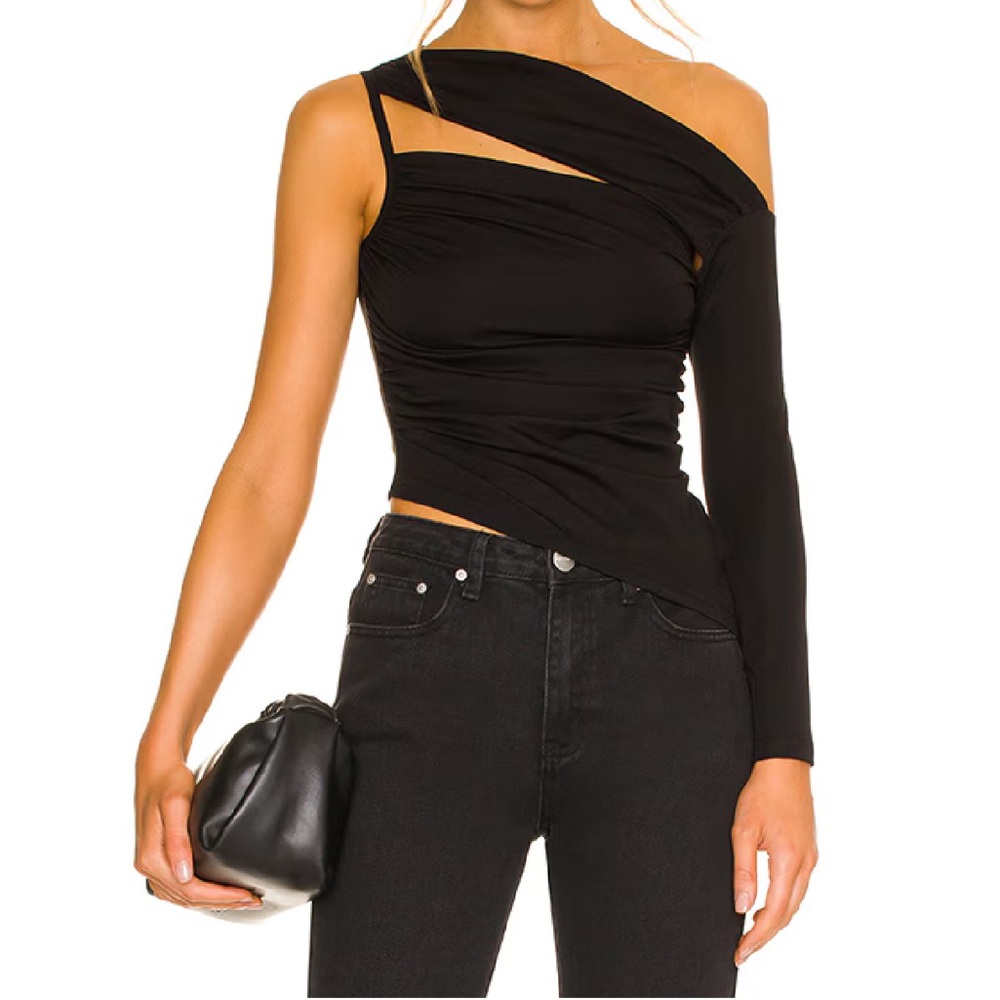 Revolve Superdown Pixie Asymmetrical Top, Nwot Si… - image 1